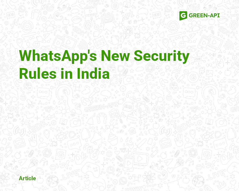 New rules in WA for India